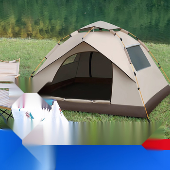 Gatava āra kempinga pilnībā automātiska ūdensnecaurlaidīga saules aizsardzība ātri atverama kempinga telts pret odiem pārnēsājama telts vairumtirdzniecībā