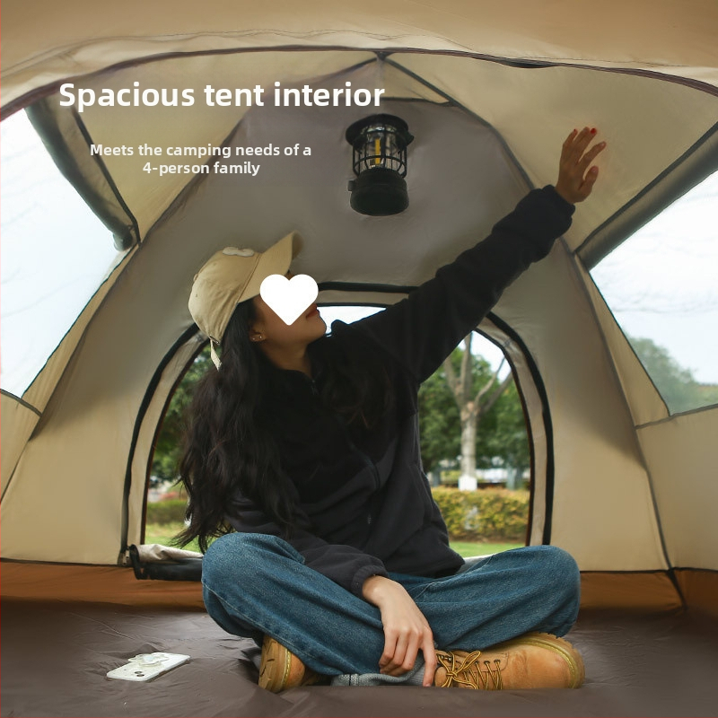 Готова палатка за къмпинг на открито, напълно автоматична, водоустойчива, слънцезащита, бързо отваряща се, къмпинг, преносима палатка против комари на едро
