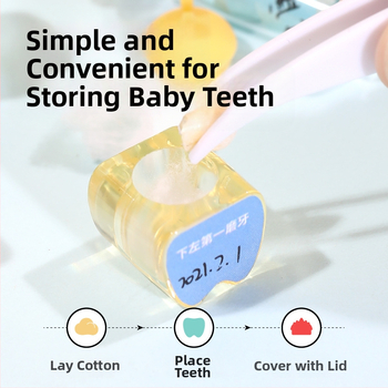 Κουτί Συντήρησης Παιδικών Δοντιών, Κουτί Αποθήκευσης Νεογιλικών Δοντιών, Κουτί Αλλαγής Δοντιών Αγοριού και Κοριτσιού, Κουτί Αναμνηστικής Συλλογής Απώλειας Δοντιών Μωρού
