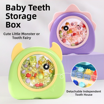 Κουτί Συντήρησης Παιδικών Δοντιών, Κουτί Αποθήκευσης Νεογιλικών Δοντιών, Κουτί Αλλαγής Δοντιών Αγοριού και Κοριτσιού, Κουτί Αναμνηστικής Συλλογής Απώλειας Δοντιών Μωρού