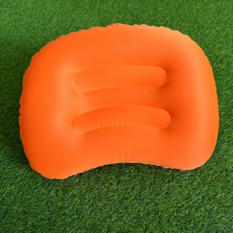 Felfújható U alakú párna, hordozható összecsukható nyakpárna utazáshoz, üzleti utakhoz, kempingezéshez, egyszerű és stílusos TPU sajtpárna, hordozható