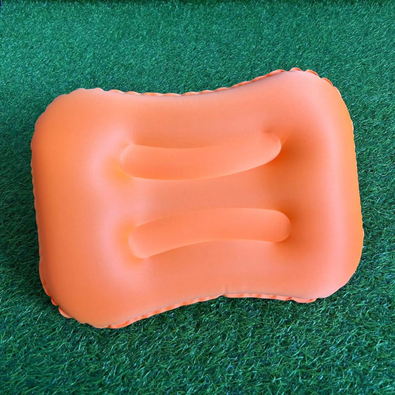 Felfújható U alakú párna, hordozható összecsukható nyakpárna utazáshoz, üzleti utakhoz, kempingezéshez, egyszerű és stílusos TPU sajtpárna, hordozható