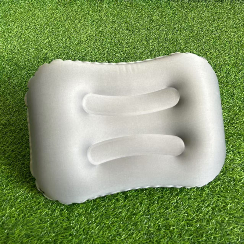 Felfújható U alakú párna, hordozható összecsukható nyakpárna utazáshoz, üzleti utakhoz, kempingezéshez, egyszerű és stílusos TPU sajtpárna, hordozható