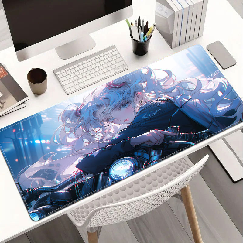 Piiriülene kuummüügis olev ülisuur paks animatsioon libisemiskindel mitmefiguuriline valikuline lauapadi klaviatuuripadi kontori e-spordi hiirematt