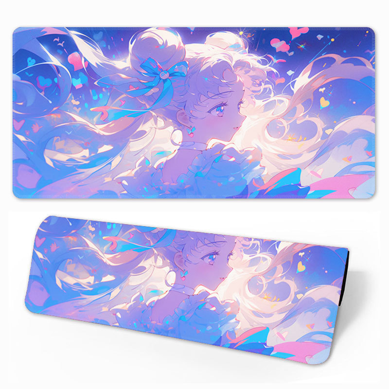 Piiriülene kuummüügis olev ülisuur paks animatsioon libisemiskindel mitmefiguuriline valikuline lauapadi klaviatuuripadi kontori e-spordi hiirematt