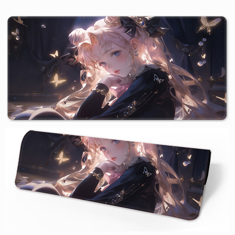 Piiriülene kuummüügis olev ülisuur paks animatsioon libisemiskindel mitmefiguuriline valikuline lauapadi klaviatuuripadi kontori e-spordi hiirematt