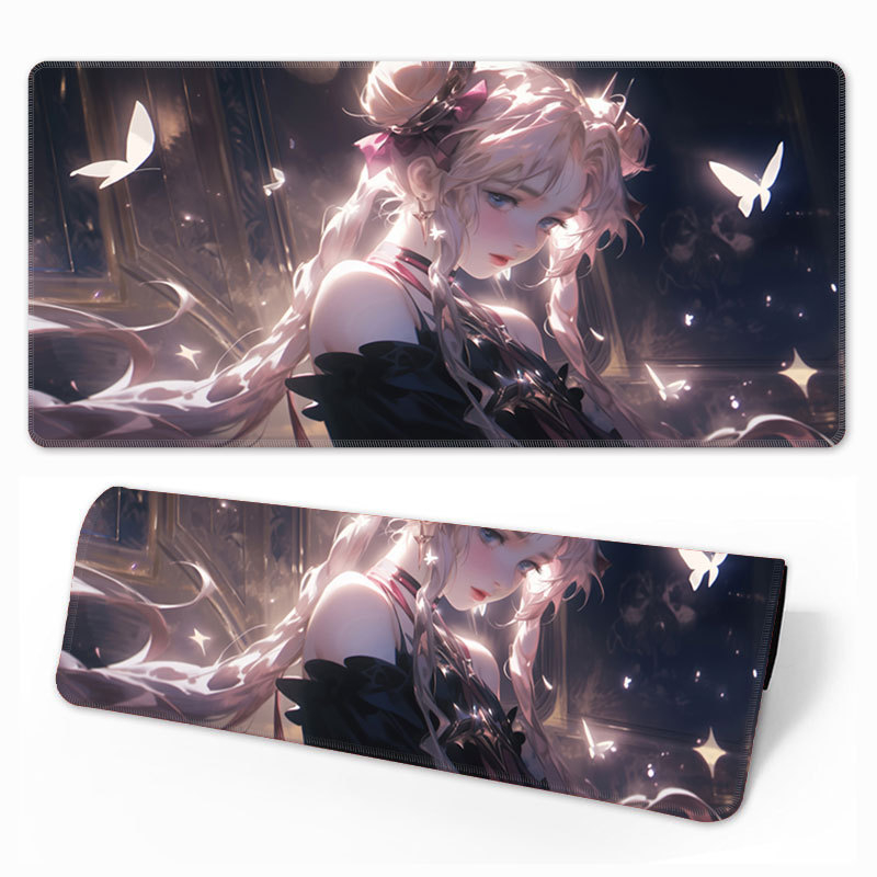 Piiriülene kuummüügis olev ülisuur paks animatsioon libisemiskindel mitmefiguuriline valikuline lauapadi klaviatuuripadi kontori e-spordi hiirematt