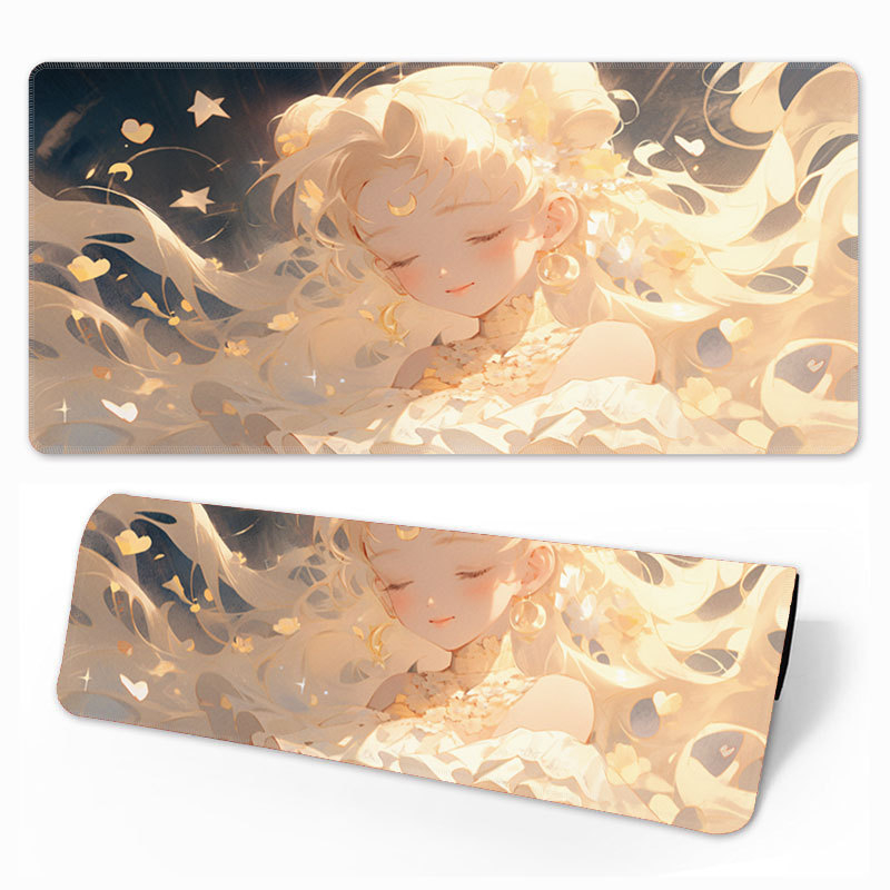 Piiriülene kuummüügis olev ülisuur paks animatsioon libisemiskindel mitmefiguuriline valikuline lauapadi klaviatuuripadi kontori e-spordi hiirematt