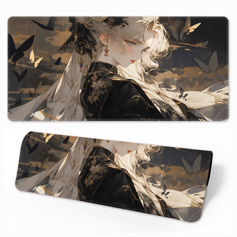 Piiriülene kuummüügis olev ülisuur paks animatsioon libisemiskindel mitmefiguuriline valikuline lauapadi klaviatuuripadi kontori e-spordi hiirematt