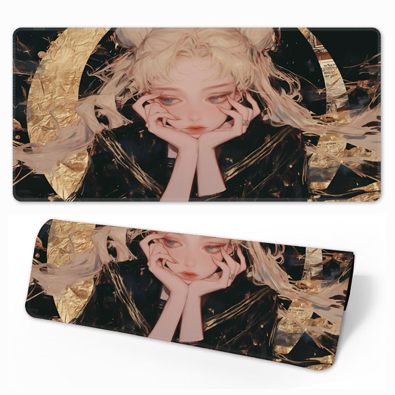 Piiriülene kuummüügis olev ülisuur paks animatsioon libisemiskindel mitmefiguuriline valikuline lauapadi klaviatuuripadi kontori e-spordi hiirematt