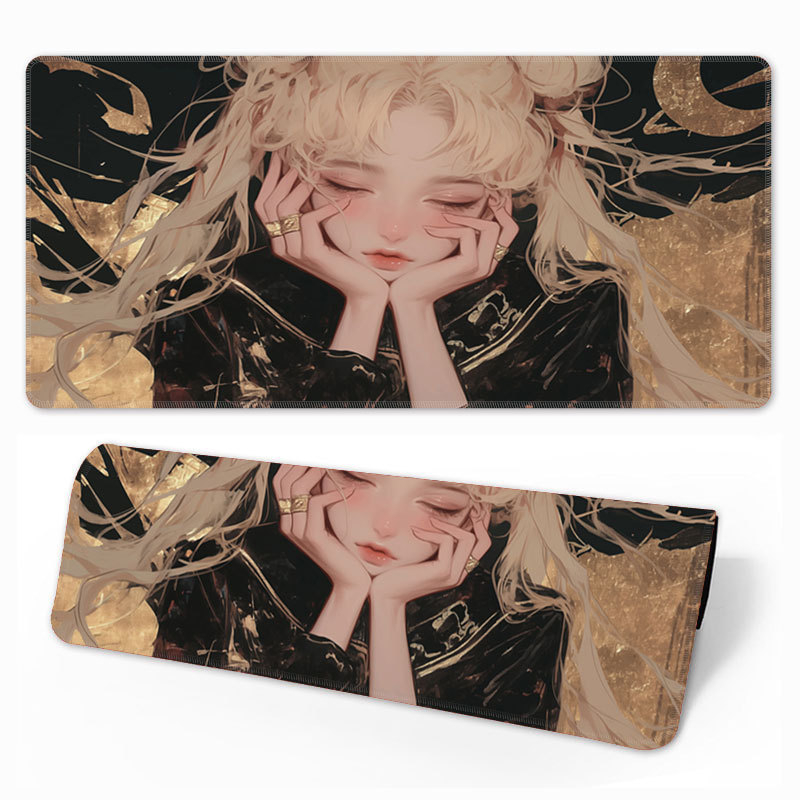 Piiriülene kuummüügis olev ülisuur paks animatsioon libisemiskindel mitmefiguuriline valikuline lauapadi klaviatuuripadi kontori e-spordi hiirematt