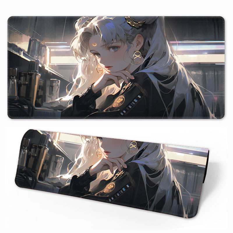 Piiriülene kuummüügis olev ülisuur paks animatsioon libisemiskindel mitmefiguuriline valikuline lauapadi klaviatuuripadi kontori e-spordi hiirematt