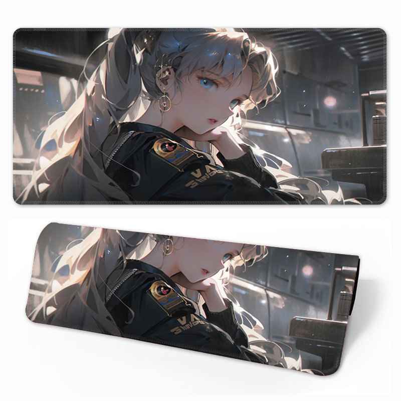 Piiriülene kuummüügis olev ülisuur paks animatsioon libisemiskindel mitmefiguuriline valikuline lauapadi klaviatuuripadi kontori e-spordi hiirematt