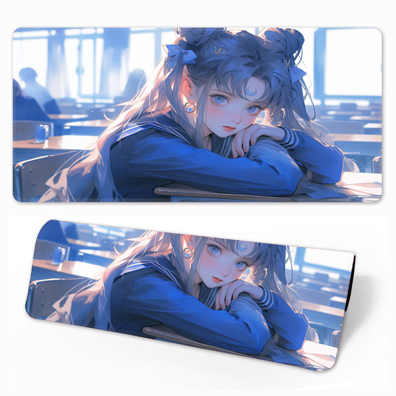 Piiriülene kuummüügis olev ülisuur paks animatsioon libisemiskindel mitmefiguuriline valikuline lauapadi klaviatuuripadi kontori e-spordi hiirematt