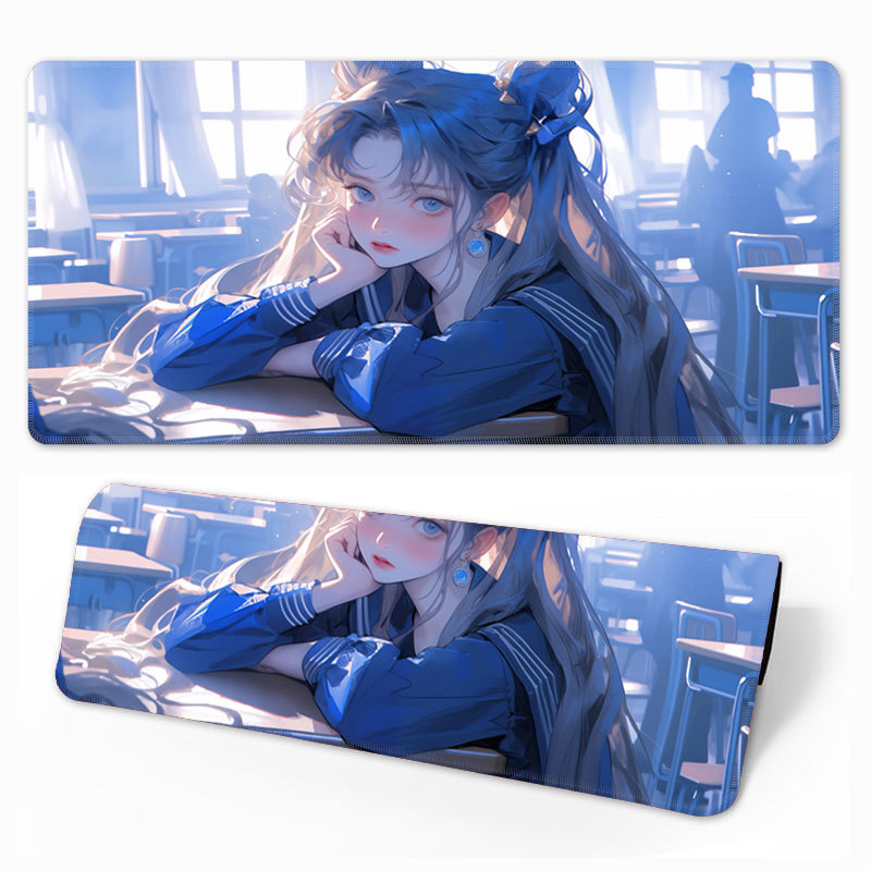 Piiriülene kuummüügis olev ülisuur paks animatsioon libisemiskindel mitmefiguuriline valikuline lauapadi klaviatuuripadi kontori e-spordi hiirematt