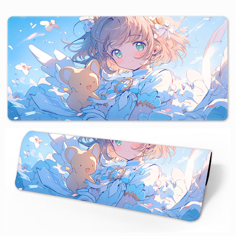 Piiriülene kuummüügis olev ülisuur paks animatsioon libisemiskindel mitmefiguuriline valikuline lauapadi klaviatuuripadi kontori e-spordi hiirematt