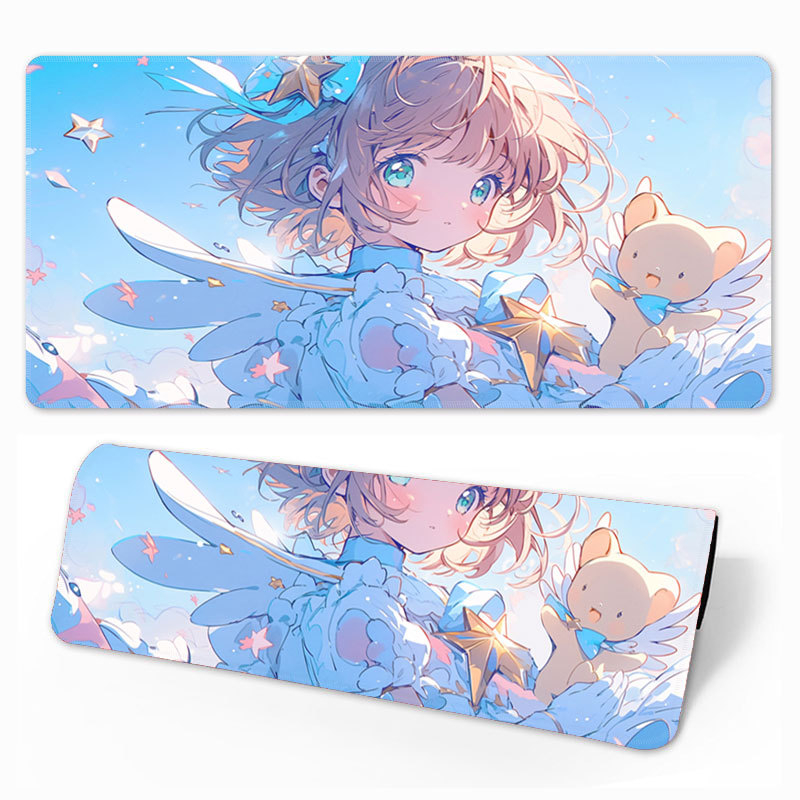 Piiriülene kuummüügis olev ülisuur paks animatsioon libisemiskindel mitmefiguuriline valikuline lauapadi klaviatuuripadi kontori e-spordi hiirematt