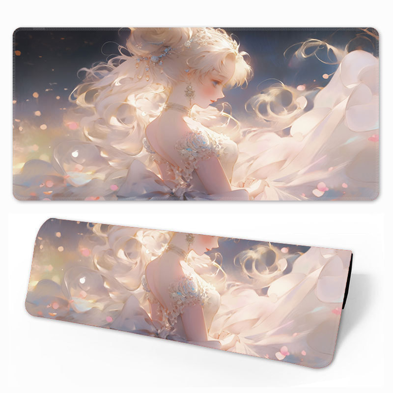 Piiriülene kuummüügis olev ülisuur paks animatsioon libisemiskindel mitmefiguuriline valikuline lauapadi klaviatuuripadi kontori e-spordi hiirematt