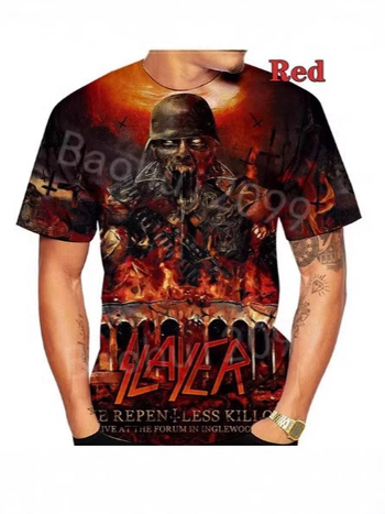 Νέο καλοκαιρινό ανδρικό μπλουζάκι με στρογγυλή λαιμόκοψη και τρισδιάστατη εκτύπωση σε στυλ Harajuku, αθλητικά ρούχα, street trend, στυλ hip-hop, με κουκούλα