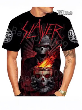 Νέο καλοκαιρινό ανδρικό μπλουζάκι με στρογγυλή λαιμόκοψη και τρισδιάστατη εκτύπωση σε στυλ Harajuku, αθλητικά ρούχα, street trend, στυλ hip-hop, με κουκούλα