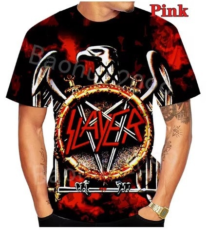 Suvine uus meeste T-särk meeste ümara kaelusega kolju 3D-printimise tänavatrendiga harajuku stiilis hiphop-rõivaste spordi-T-särk