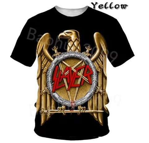 Suvine uus meeste T-särk meeste ümara kaelusega kolju 3D-printimise tänavatrendiga harajuku stiilis hiphop-rõivaste spordi-T-särk