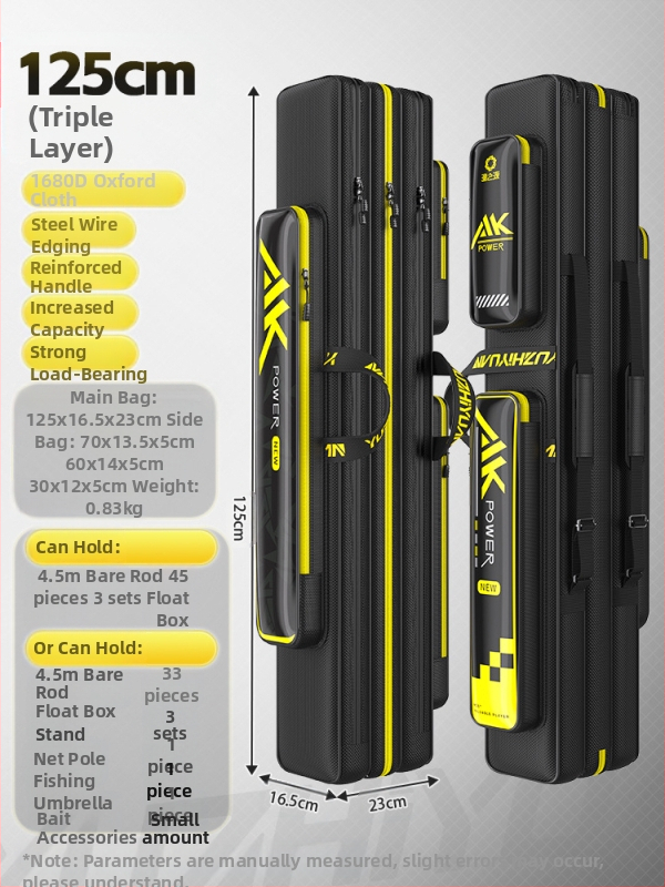 Meškerių krepšys, žvejybos įrankių laikymo krepšys, lengvas, naujas daugiafunkcis meškerių krepšys, didelės talpos, sustorintas didelio pilvo žuvų krepšys žvejybai