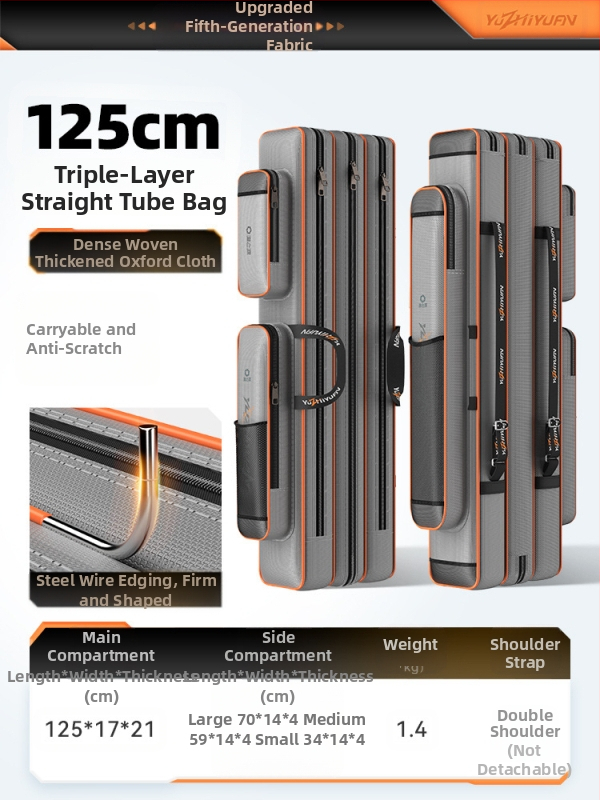 Meškerių krepšys, žvejybos įrankių laikymo krepšys, lengvas, naujas daugiafunkcis meškerių krepšys, didelės talpos, sustorintas didelio pilvo žuvų krepšys žvejybai