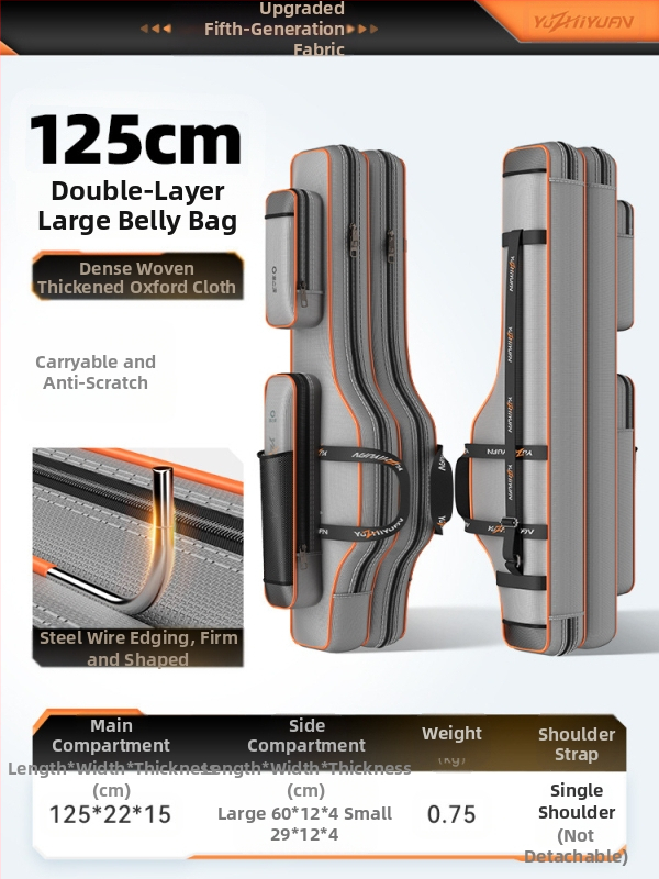 Meškerių krepšys, žvejybos įrankių laikymo krepšys, lengvas, naujas daugiafunkcis meškerių krepšys, didelės talpos, sustorintas didelio pilvo žuvų krepšys žvejybai