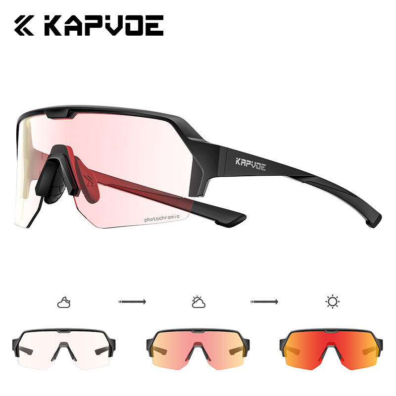 Kapvoe Reef fotokroomsed jalgratta-, maantee- ja päevalaeprillid