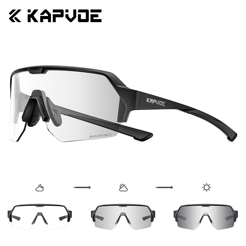 Kapvoe Reef fotokroomsed jalgratta-, maantee- ja päevalaeprillid