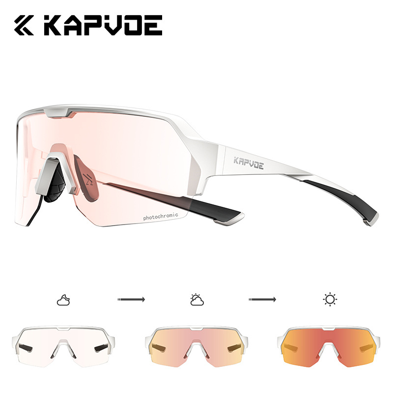 Kapvoe Reef fotokroomsed jalgratta-, maantee- ja päevalaeprillid