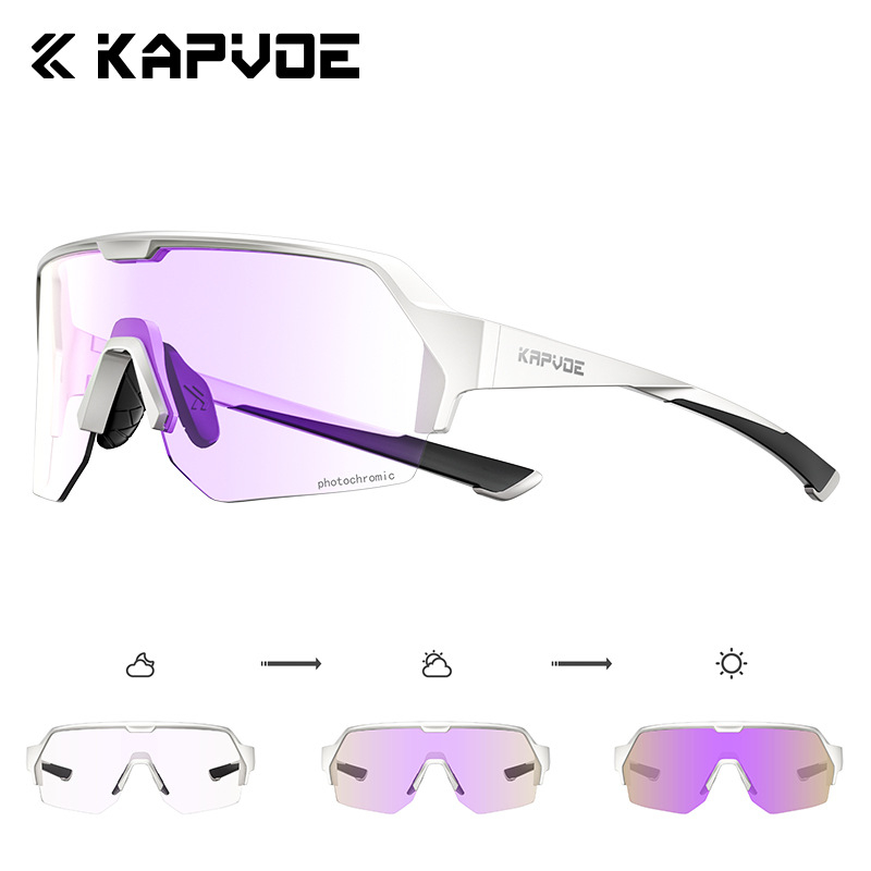 Kapvoe Reef fotokroomsed jalgratta-, maantee- ja päevalaeprillid