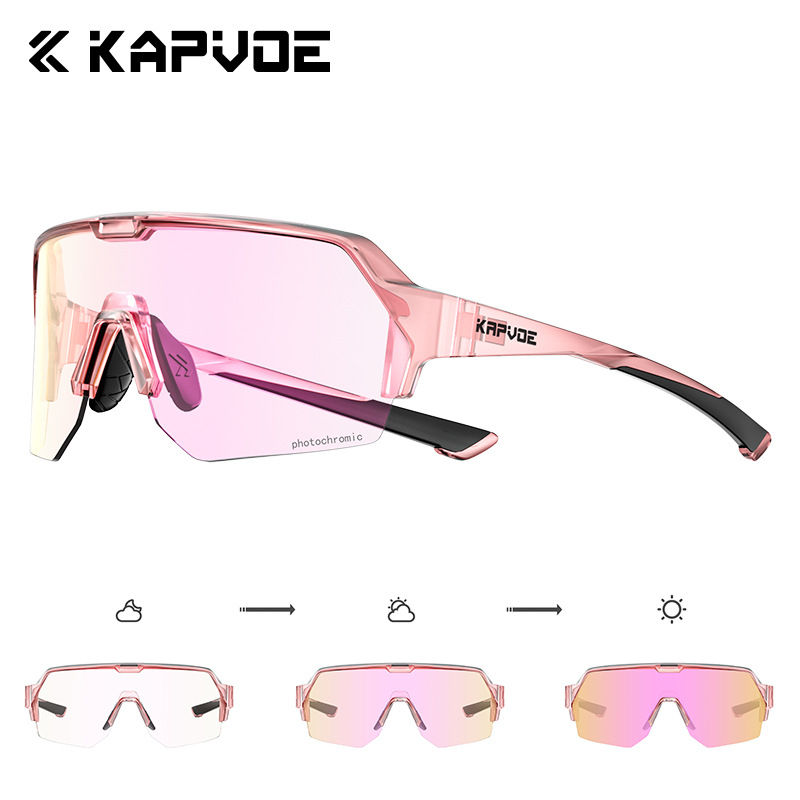 Kapvoe Reef fotokroomsed jalgratta-, maantee- ja päevalaeprillid