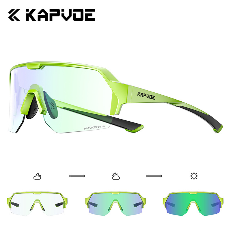 Kapvoe Reef fotokroomsed jalgratta-, maantee- ja päevalaeprillid