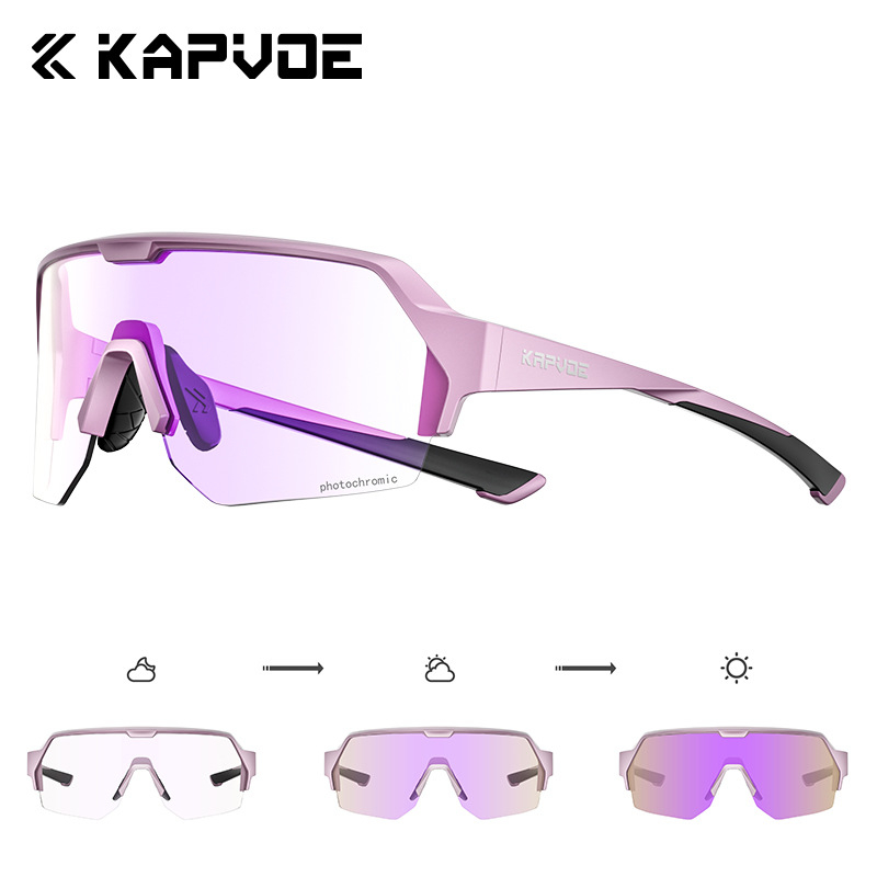 Kapvoe Reef fotokroomsed jalgratta-, maantee- ja päevalaeprillid