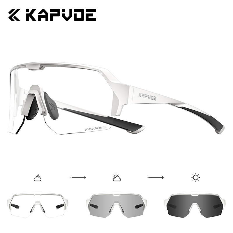 Kapvoe Reef fotokroomsed jalgratta-, maantee- ja päevalaeprillid