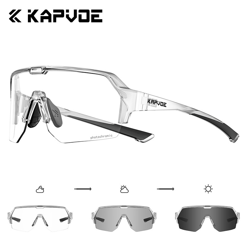 Kapvoe Reef fotokroomsed jalgratta-, maantee- ja päevalaeprillid