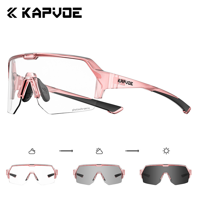 Kapvoe Reef fotokroomsed jalgratta-, maantee- ja päevalaeprillid