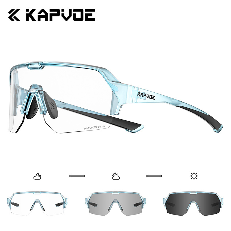 Kapvoe Reef fotokroomsed jalgratta-, maantee- ja päevalaeprillid