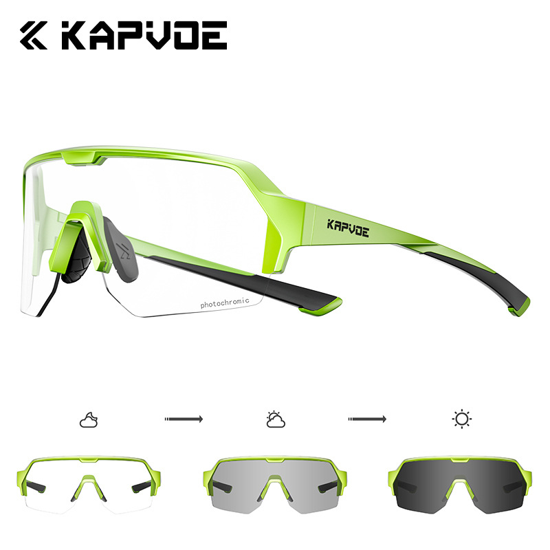 Kapvoe Reef fotokroomsed jalgratta-, maantee- ja päevalaeprillid