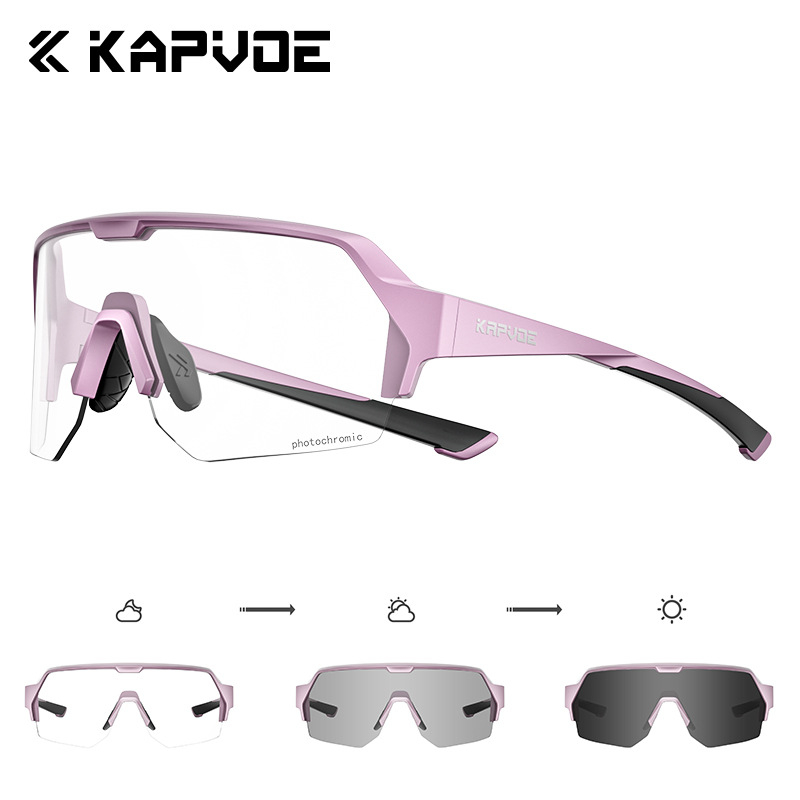 Kapvoe Reef fotokroomsed jalgratta-, maantee- ja päevalaeprillid