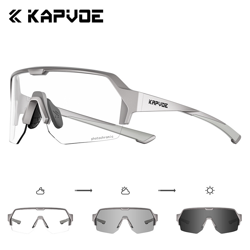 Kapvoe Reef fotokroomsed jalgratta-, maantee- ja päevalaeprillid