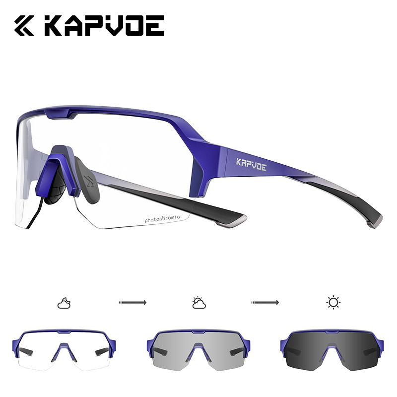 Kapvoe Reef fotokroomsed jalgratta-, maantee- ja päevalaeprillid