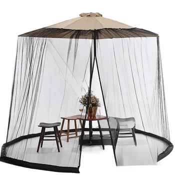 Εξωτερική ομπρέλα κουνουπιών μεγάλη ρωμαϊκή σωλήνα νερού κουνουπιέρα εξωτερική ομπρέλα αυλή εργοστάσιο πηγή αναπνεύσιμο μαύρο