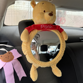 Νότια Κορέα ins κρεμαστό παιδικό κάθισμα ασφαλείας με κινούμενα σχέδια καθρέφτη αυτοκινήτου καθρέφτη παρατήρησης μωρού αυτοκινήτου κρεμαστό καθρέφτη αυτοκινήτου