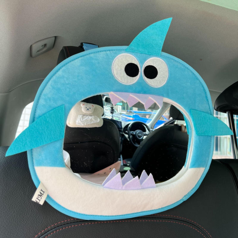 Νότια Κορέα ins κρεμαστό παιδικό κάθισμα ασφαλείας με κινούμενα σχέδια καθρέφτη αυτοκινήτου καθρέφτη παρατήρησης μωρού αυτοκινήτου κρεμαστό καθρέφτη αυτοκινήτου