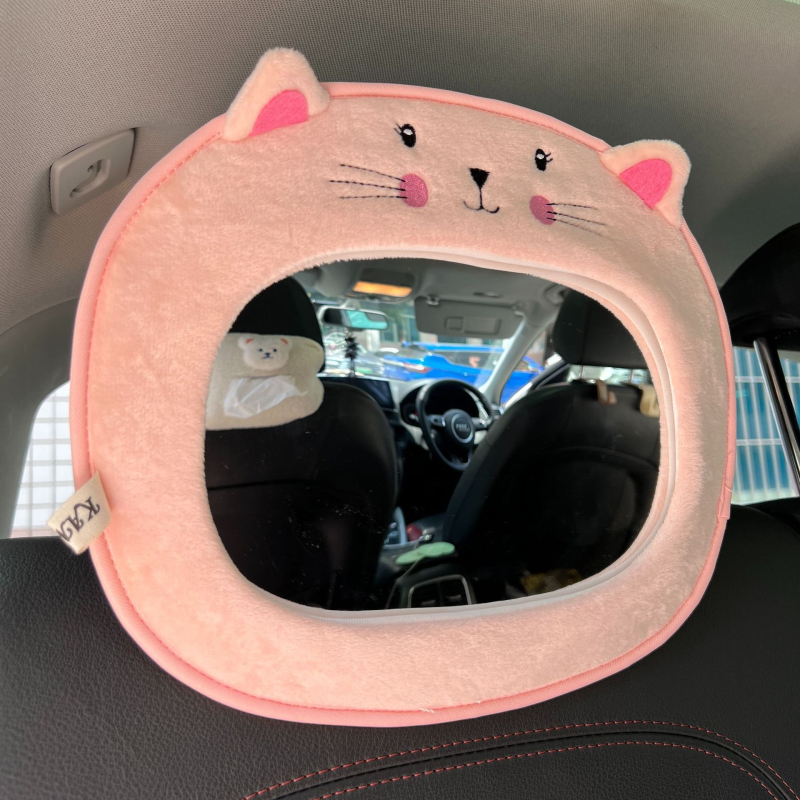 Νότια Κορέα ins κρεμαστό παιδικό κάθισμα ασφαλείας με κινούμενα σχέδια καθρέφτη αυτοκινήτου καθρέφτη παρατήρησης μωρού αυτοκινήτου κρεμαστό καθρέφτη αυτοκινήτου