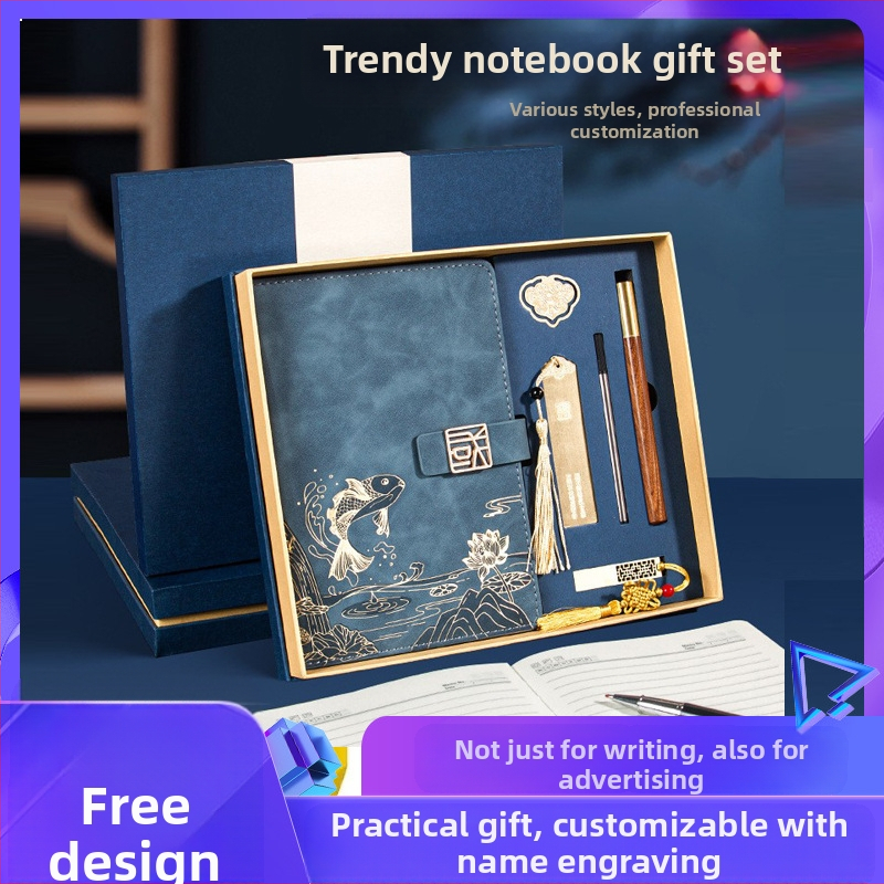 Κοστούμι γραφείου για επιχειρήσεις, δώρο δημιουργικό, εθνική μόδα, σημειωματάριο A5 για επιχειρήσεις, κουτί δώρου, κοστούμι, δώρο ετήσιας συνάντησης