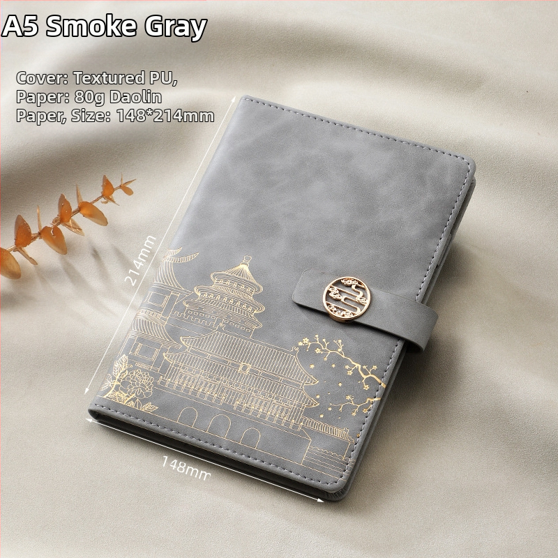 Caiet de notițe A5 pentru birou, cadou creativ pentru costum de birou, modă națională, cutie cadou pentru costum de birou, cadou pentru întâlnirea anuală